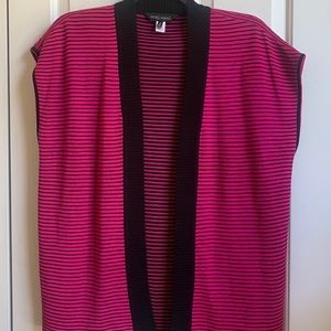 Ming Wang sleeveless jacket